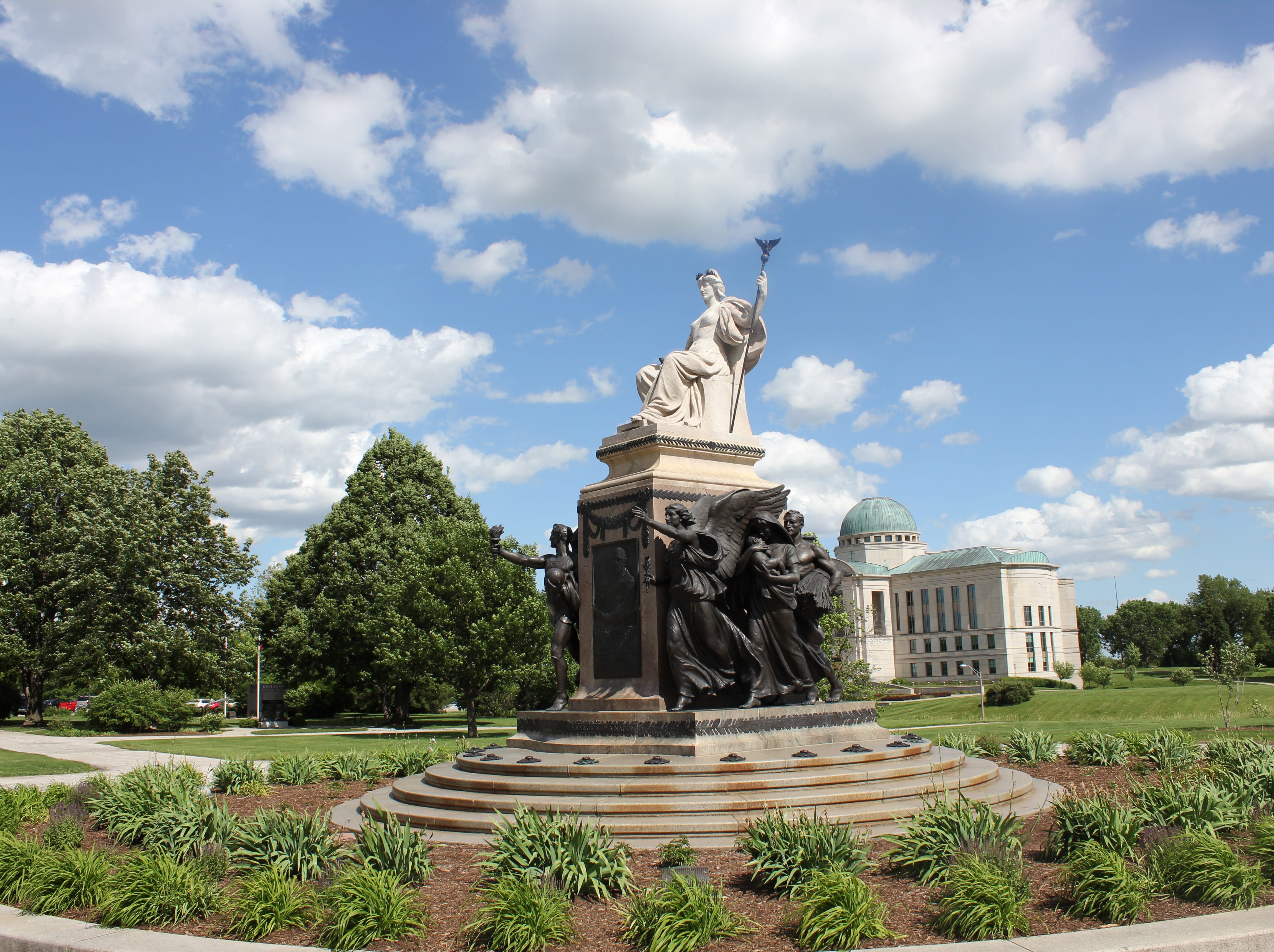 US Senator William Boyd Allison Monument